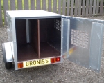 4'x3' dog trailer 2 compartment (4)