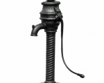 CAST IRON TEA POT PUMP