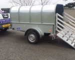 7x4 trailer with loading gates