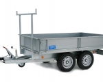 builders dropside 8x5 trailer with  ladder rack (12)