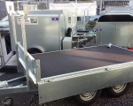 builders dropside 8x5 trailer with  ladder rack (6)