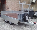 builders dropside 8x5 trailer with  ladder rack (7)